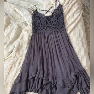 Free People Adella Slip Dress